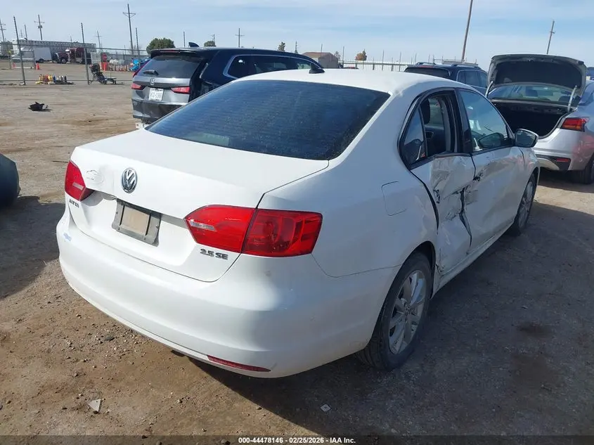 2012 VOLKSWAGEN JETTA 2.5L SE
