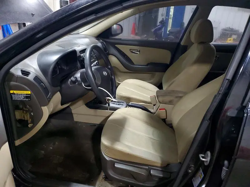 2010 HYUNDAI ELANTRA BLUE  