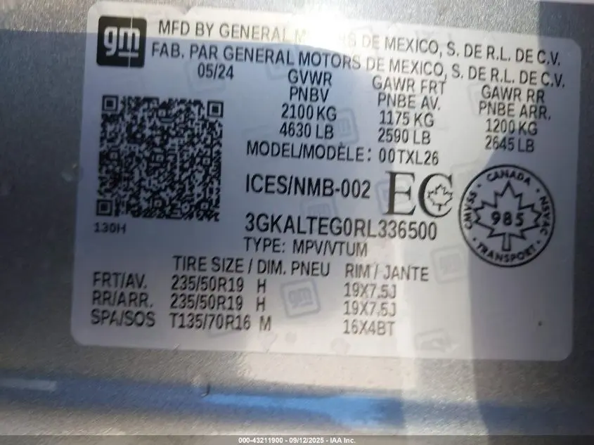 2024 GMC TERRAIN AWD SLE