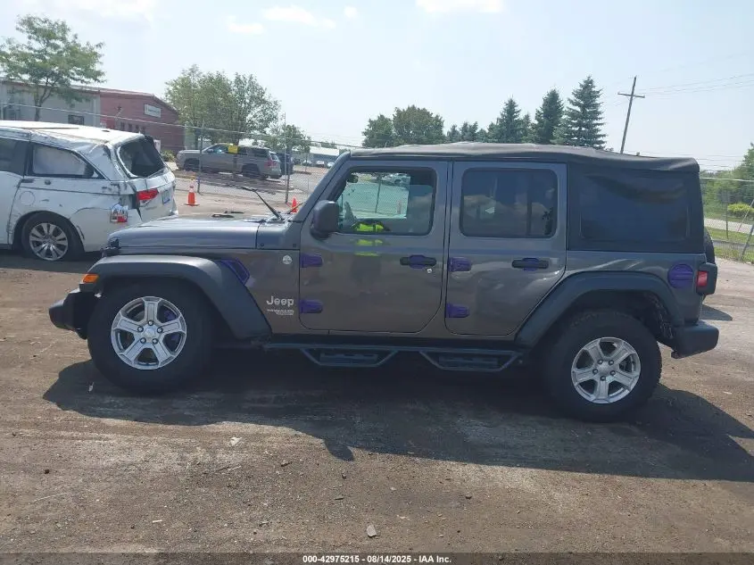 2018 JEEP WRANGLER UNLIMITED SPORT S 4X4