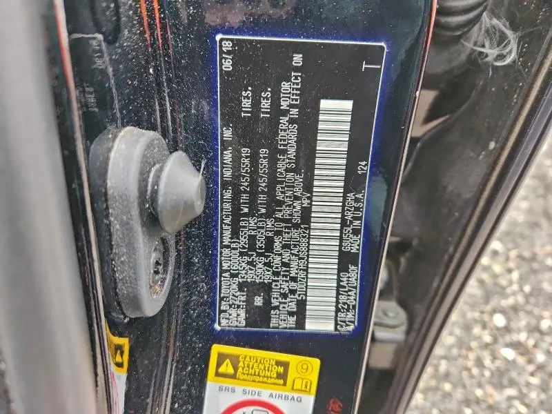 2018 TOYOTA HIGHLANDER LIMITED  