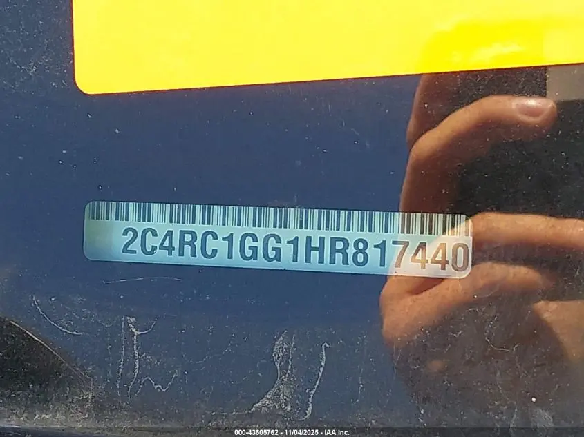 2017 CHRYSLER PACIFICA LIMITED