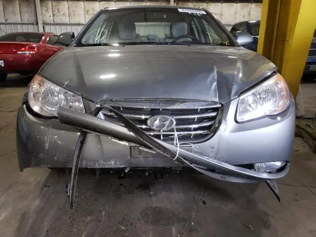 2010 HYUNDAI ELANTRA BLUE