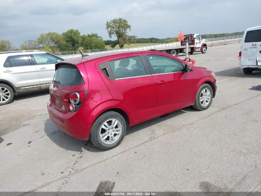 2013 CHEVROLET SONIC LT MANUAL