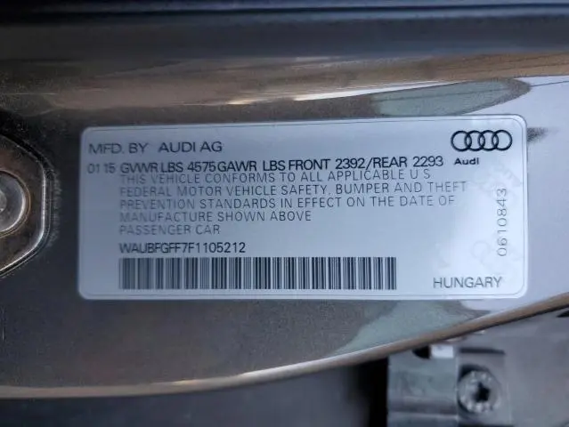 2015 AUDI A3 PREMIUM  
