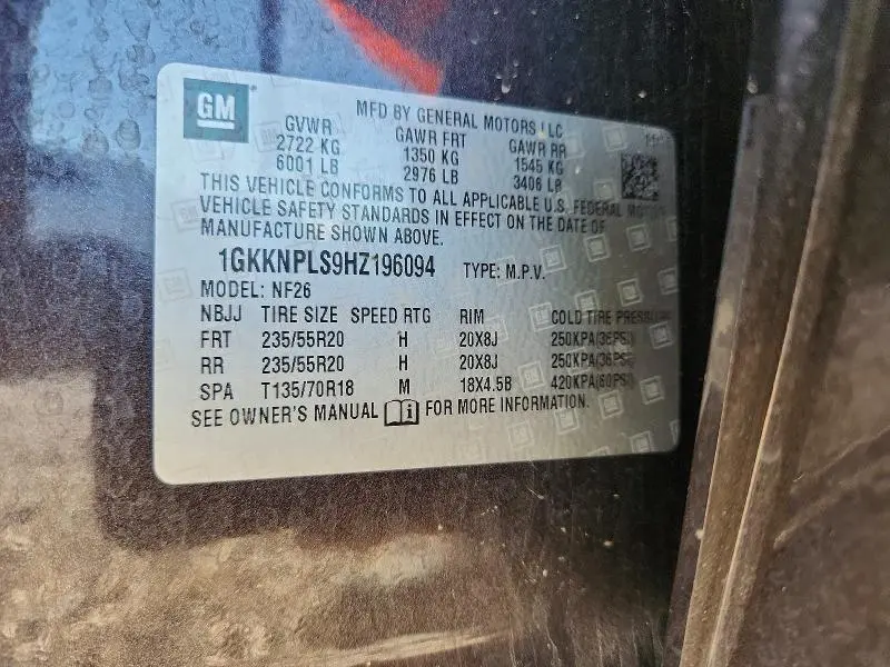 2017 GMC ACADIA DENALI  