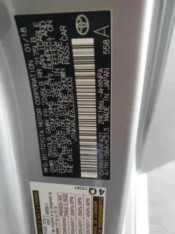 2018 TOYOTA COROLLA IM   