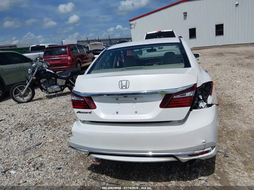 2017 HONDA ACCORD EX