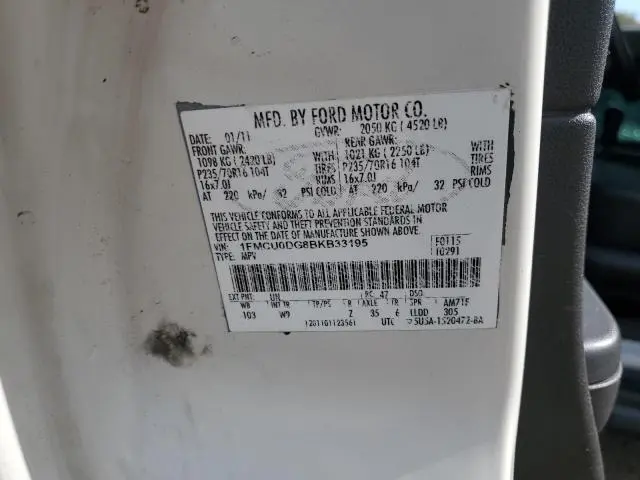 2010 FORD ESCAPE LIMITED  