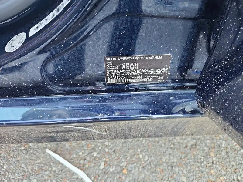 2014 BMW 328 XI SULEV  