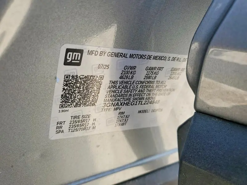 2026 CHEVROLET EQUINOX LT  