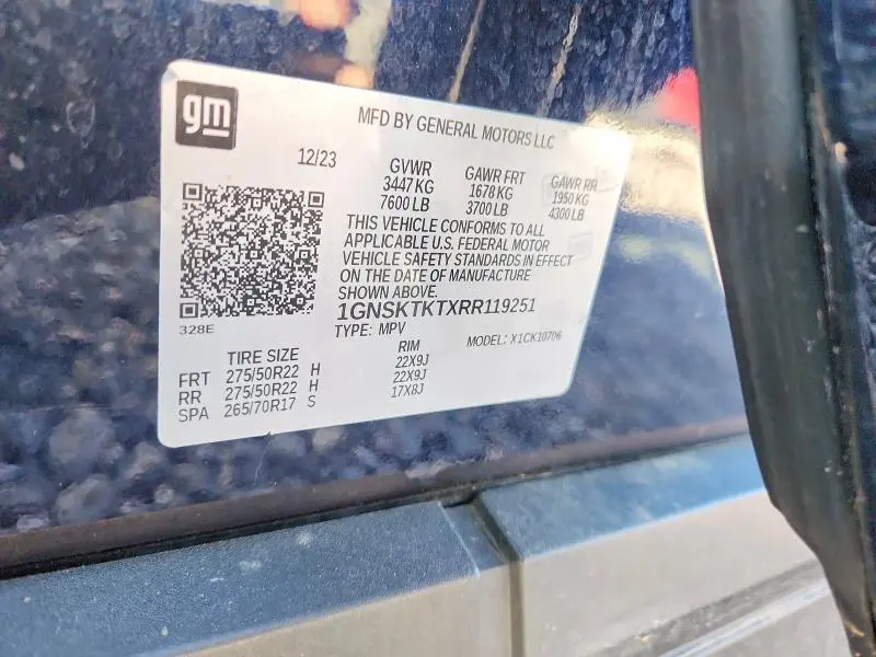 2024 CHEVROLET TAHOE K1500 HIGH COUNTRY  
