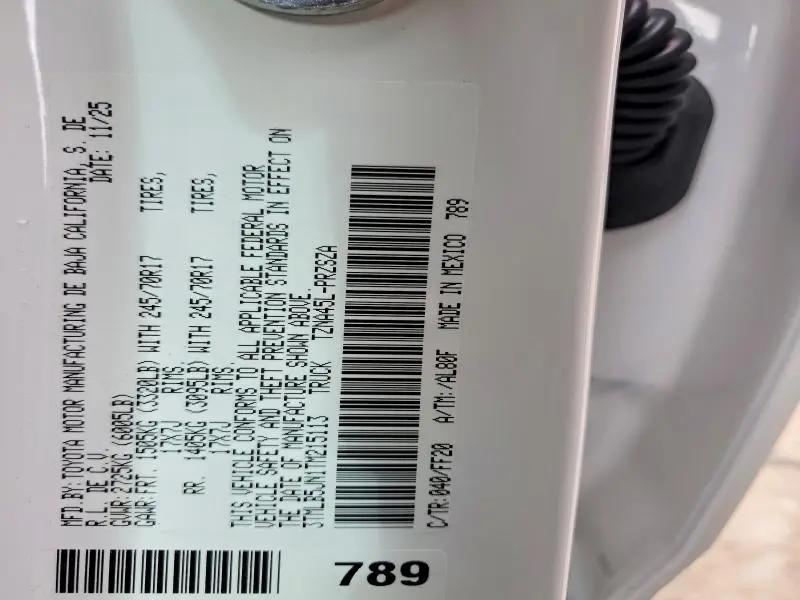 2026 TOYOTA TACOMA DOUBLE CAB  