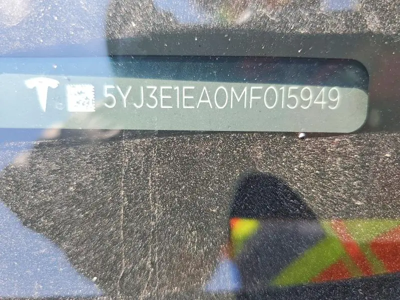 2021 TESLA MODEL 3   