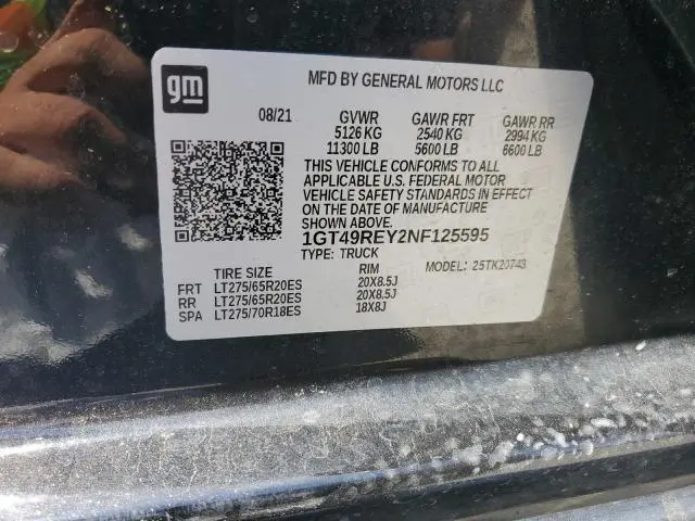2022 GMC SIERRA K2500 DENALI  