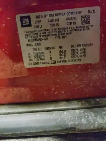 2015 BUICK ENCORE CONVENIENCE  