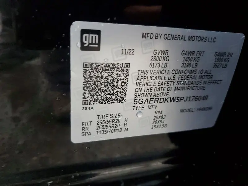 2023 BUICK ENCLAVE   