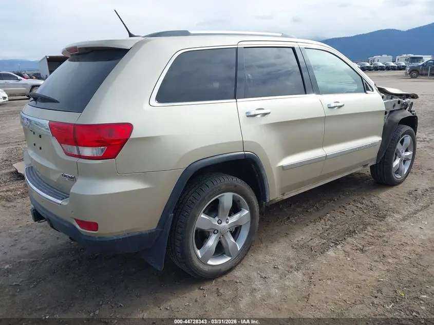 2011 JEEP GRAND CHEROKEE OVERLAND