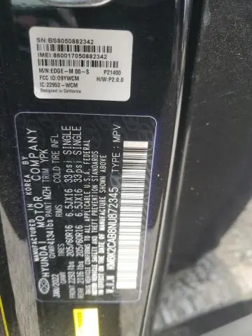 2022 HYUNDAI KONA SEL  