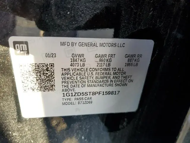 2023 CHEVROLET MALIBU LT  