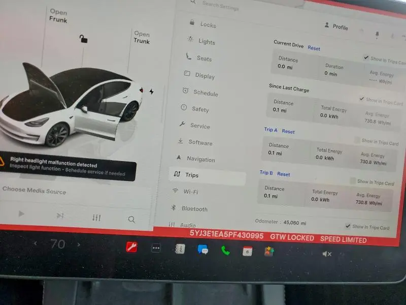 2023 TESLA MODEL 3   