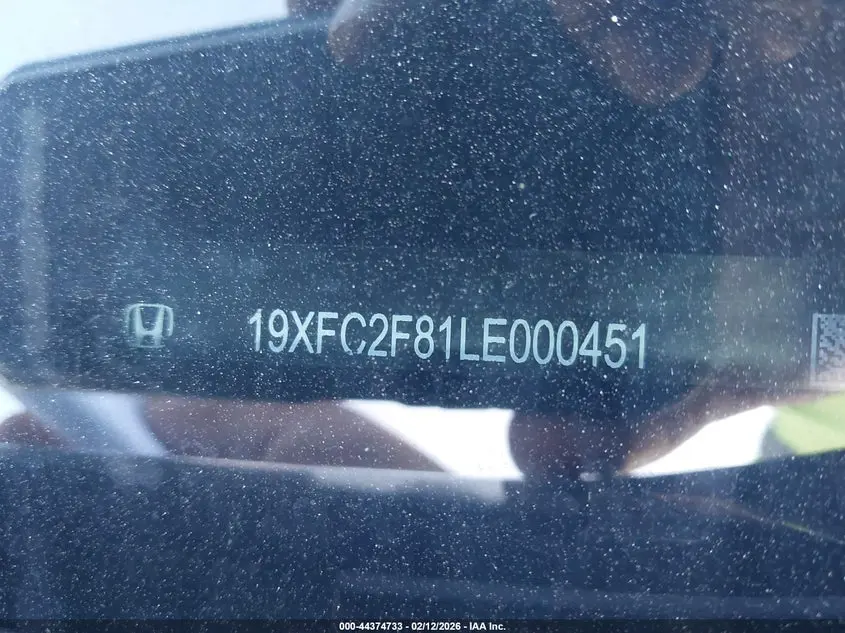 2020 HONDA CIVIC SPORT