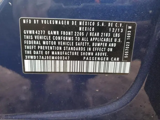 2014 VOLKSWAGEN JETTA SE  