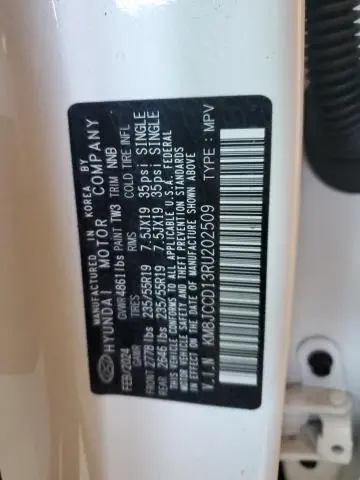 2024 HYUNDAI TUCSON SEL CONVENIENCE  