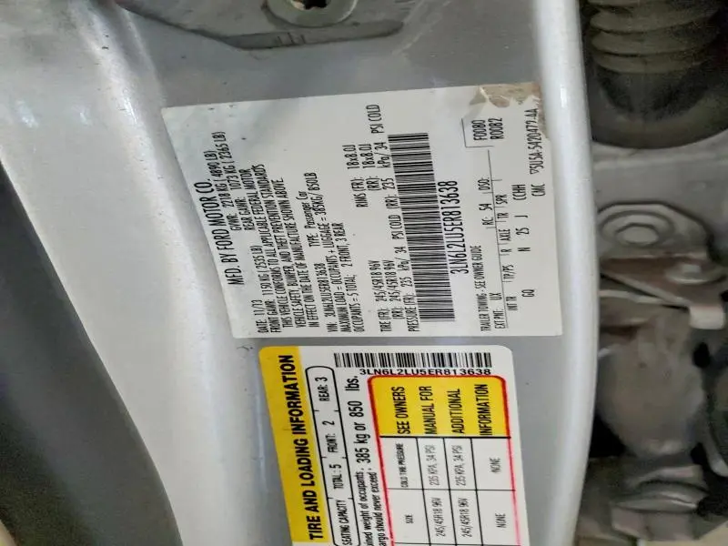 2014 LINCOLN MKZ HYBRID  