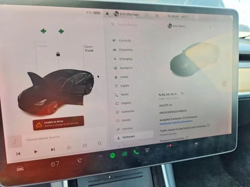 2018 TESLA MODEL 3   