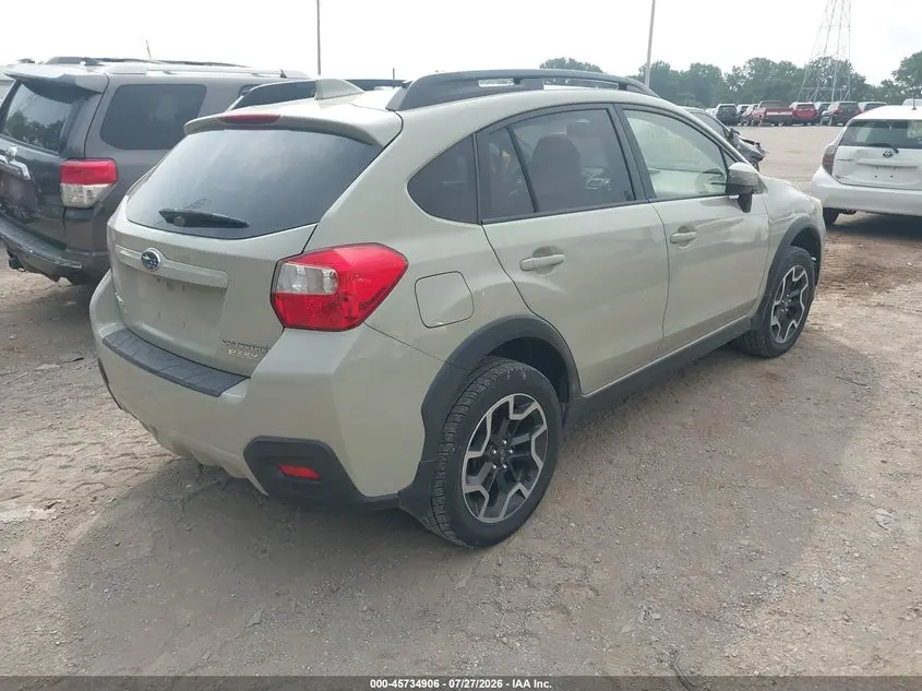 2016 SUBARU CROSSTREK 2.0I LIMITED