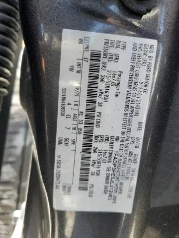 2018 FORD FOCUS SE