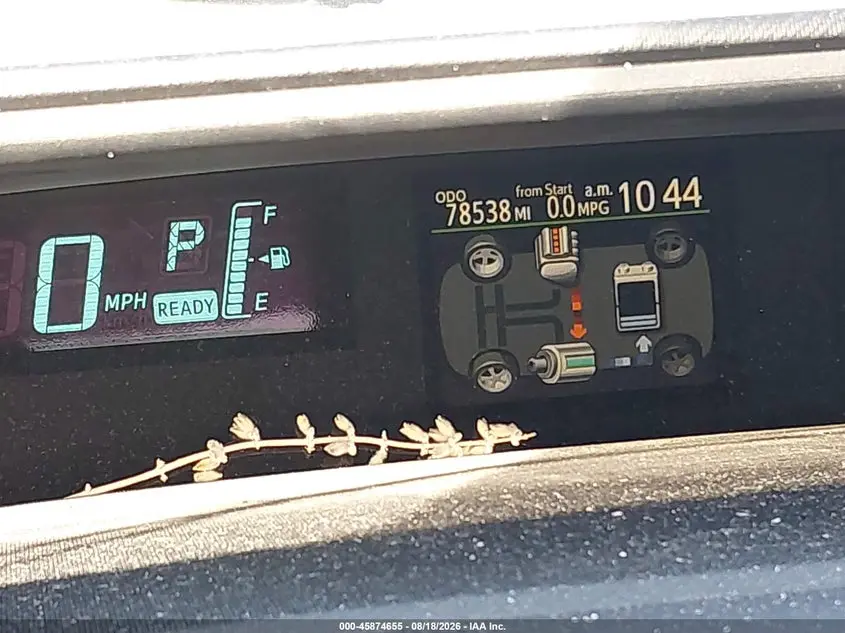 2014 TOYOTA PRIUS C TWO