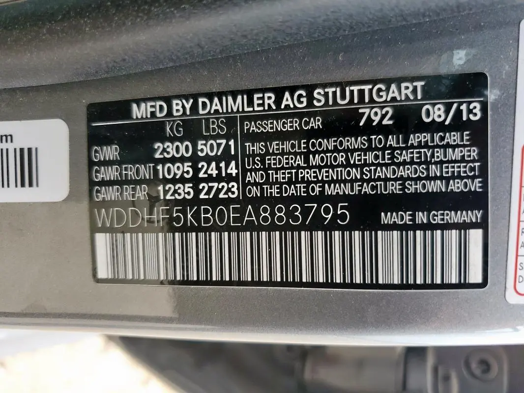 2014 MERCEDES-BENZ E 350  