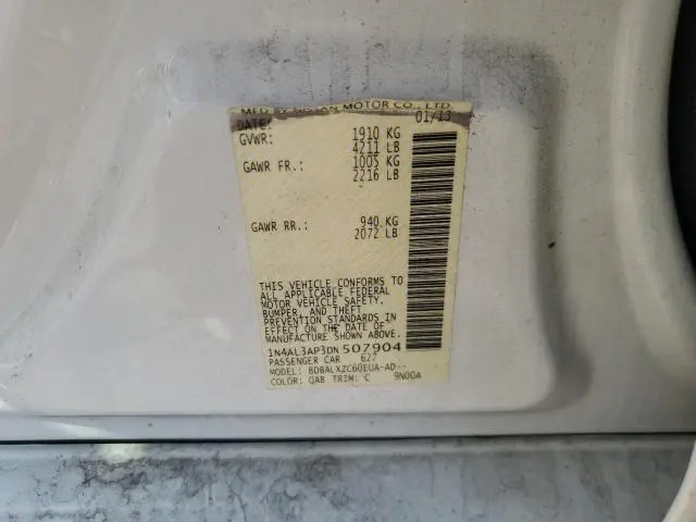 2013 NISSAN ALTIMA 2.5  