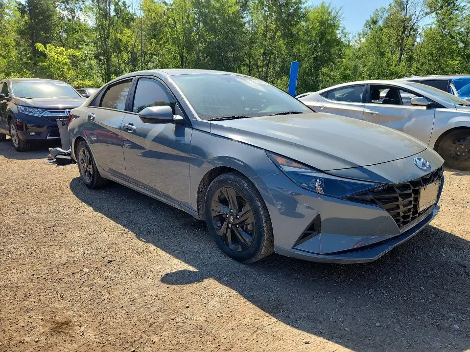 2022 HYUNDAI ELANTRA BLUE  