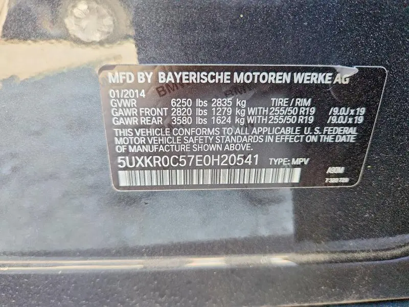 2014 BMW X5 XDRIVE35I  