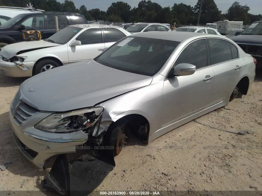 2012 HYUNDAI GENESIS 3.8