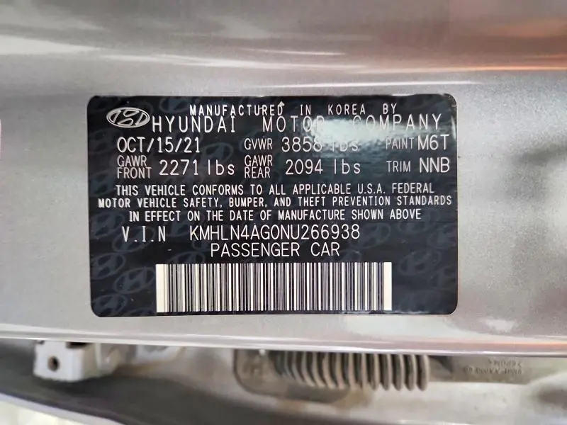 2022 HYUNDAI ELANTRA SEL  