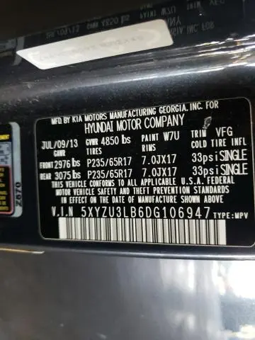 2013 HYUNDAI SANTA FE SPORT 