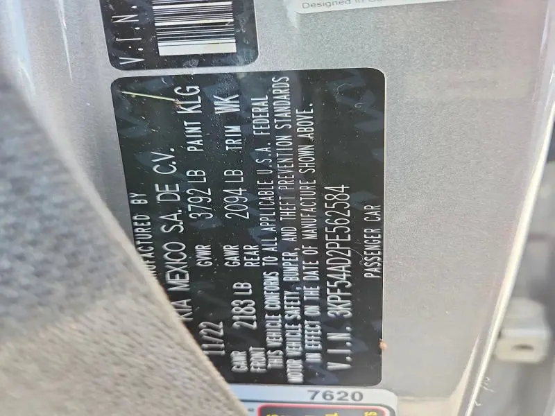 2023 KIA FORTE GT LINE  