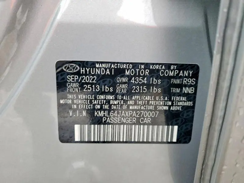 2023 HYUNDAI SONATA SEL  