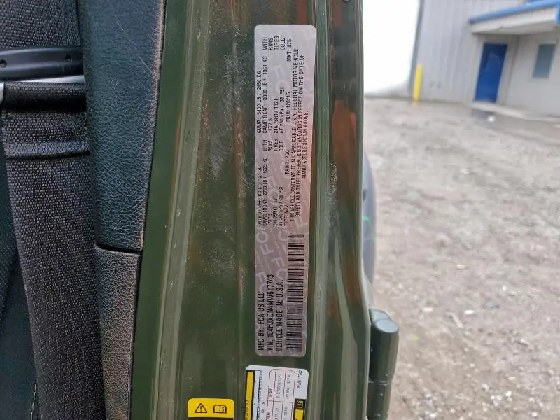 2021 JEEP WRANGLER UNLIMITED SPORT  