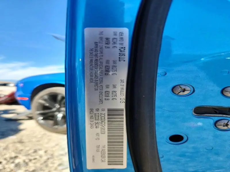 2016 DODGE CHALLENGER SXT  