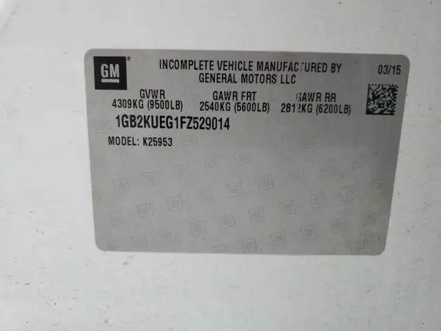2015 CHEVROLET SILVERADO K2500 HEAVY DUTY  