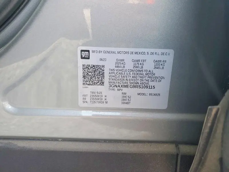 2024 CHEVROLET EQUINOX RS  