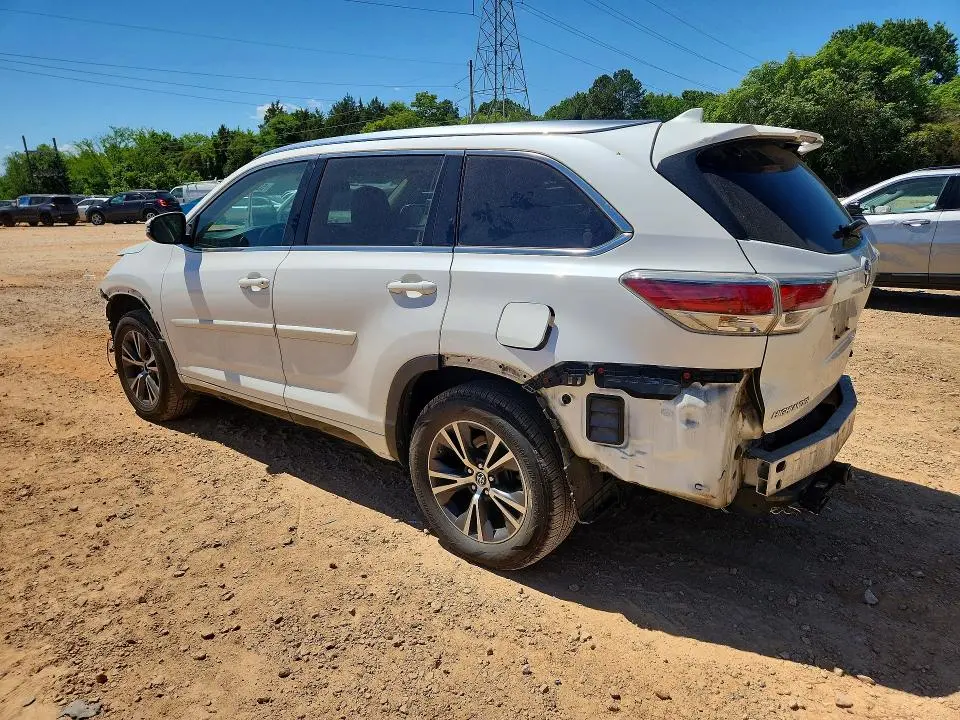 2016 TOYOTA HIGHLANDER XLE  