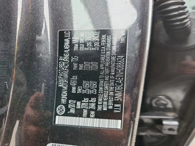 2022 HYUNDAI TUCSON SEL  