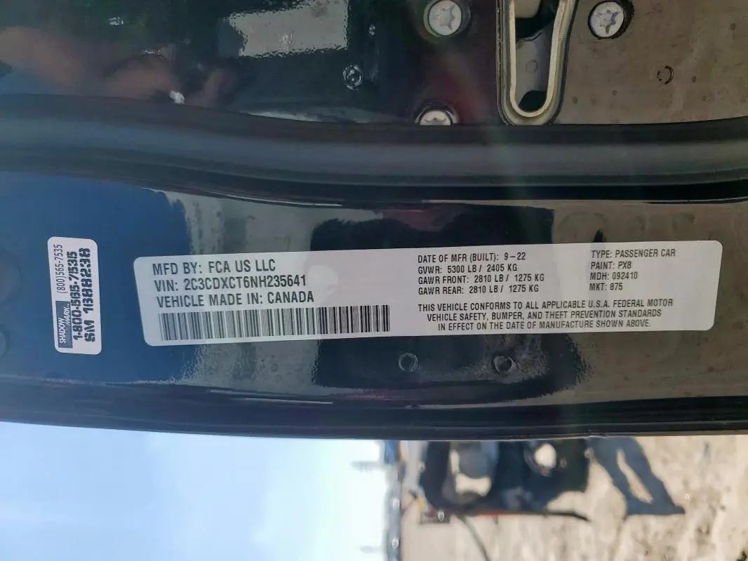 2022 DODGE CHARGER R/T  