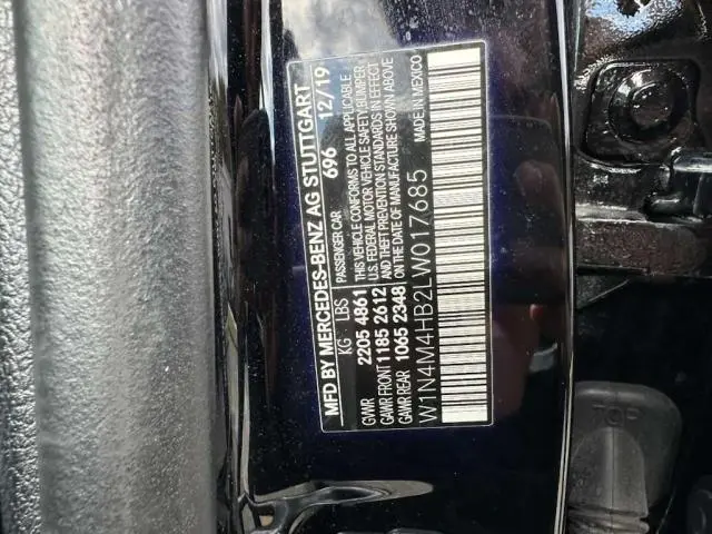 2020 MERCEDES-BENZ GLB 250 4MATIC  